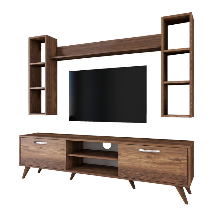 Hanah Home M5 - 240 Mueble de TV Nogal Hanah Home M5 - 240 Mueble de TV Nogal